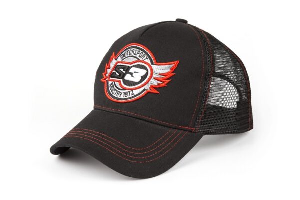 Cappellino s3 trucker rosso