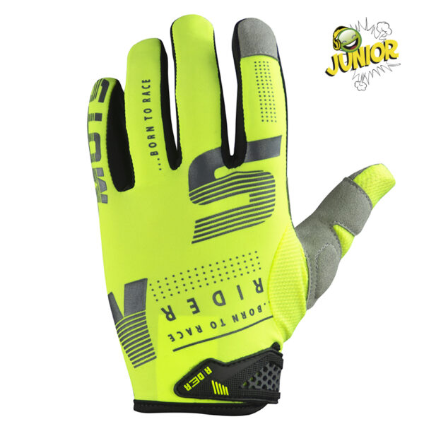MOTS - Guanto RIDER5 Junior Giallo Fluo