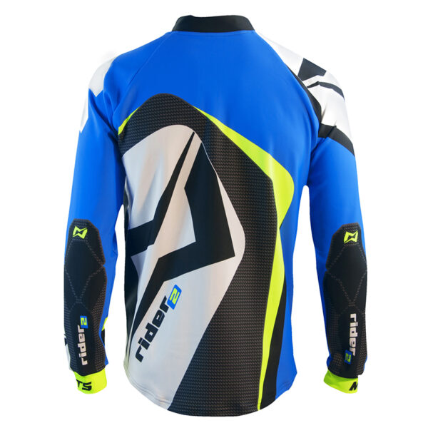 MOTS - Giacca RIDER2 Blu/Giallo