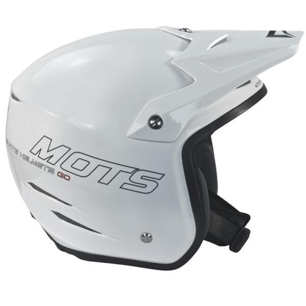 Casco mots go bianco