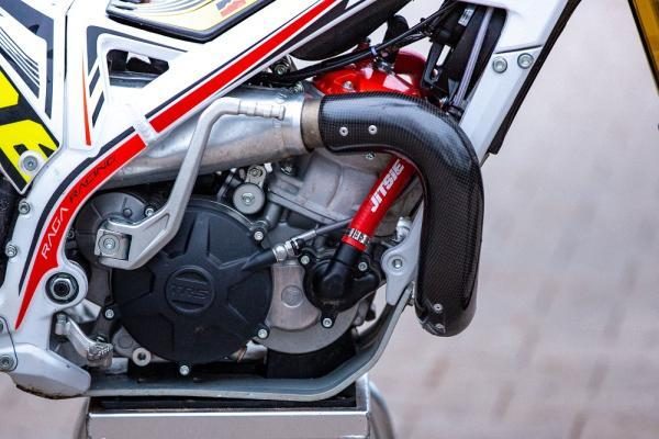 JITSIE - Protezione Tubo Scarico TRS Carbonio