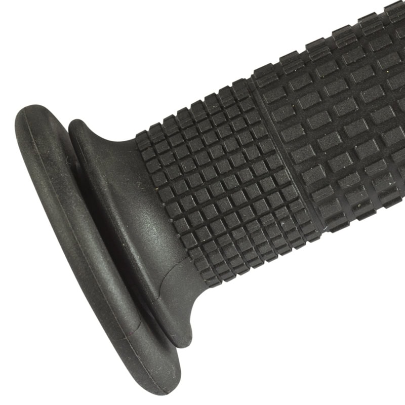 BARRACUDA Manopole Aperte 120 Mm GRIGIO NERE UNI Per Moto TOURER