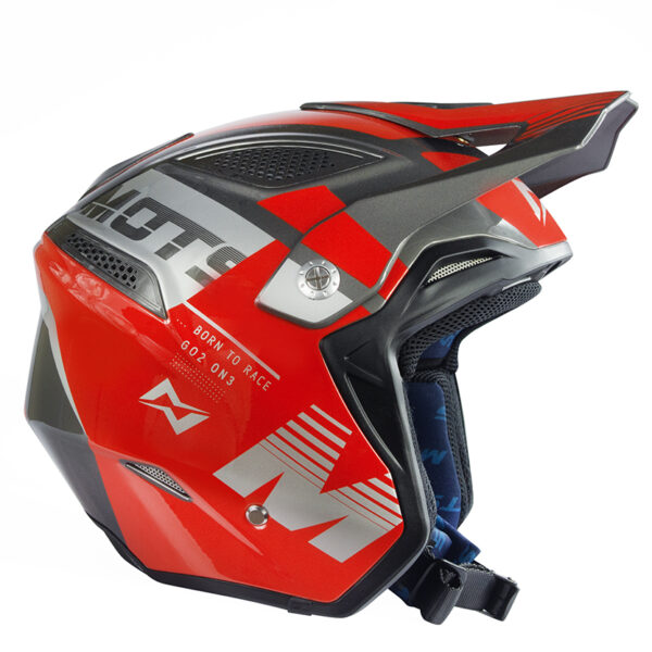 MOTS - Casco Trial GO2 ON3 Rosso