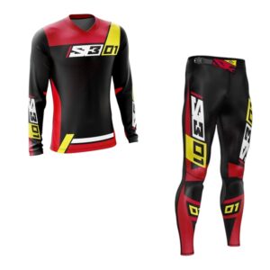S3 - Completo Maglia E Pantalone Trial 01 Collection Rosso