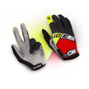 S3 - Guanto Spider 01 Nero/Rosso