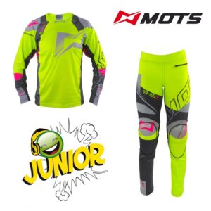 Completo Maglia + Pantalone STEP6 JUNIOR Giallo Fluo