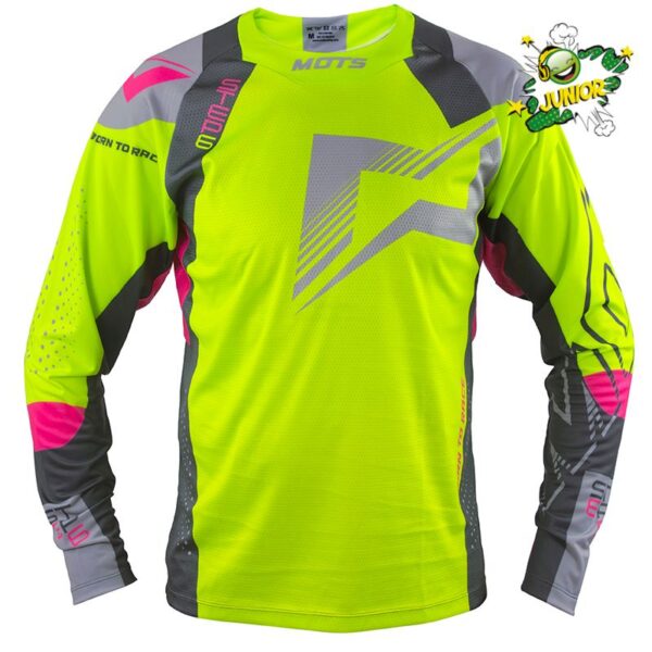 MOTS - Maglia STEP6 Junior Giallo Fluo