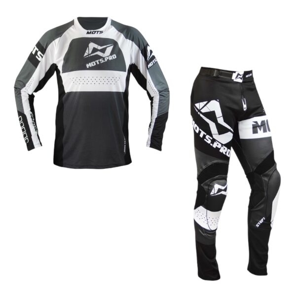 MOTS - Completo Maglia + Pantalone STEP7 Bianco
