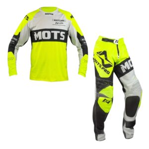 MOTS - Completo Maglia + Pantalone X-STEP Giallo