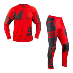 MOTS - Completo Maglia + Pantalone RIDER4 Rosso