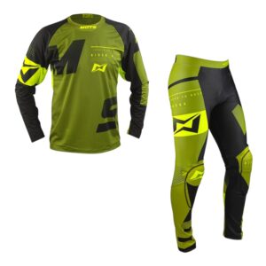 MOTS - Completo Maglia + Pantalone RIDER4 Verde