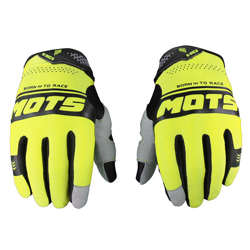 MOTS - Guanto RIDER6 Giallo Fluo