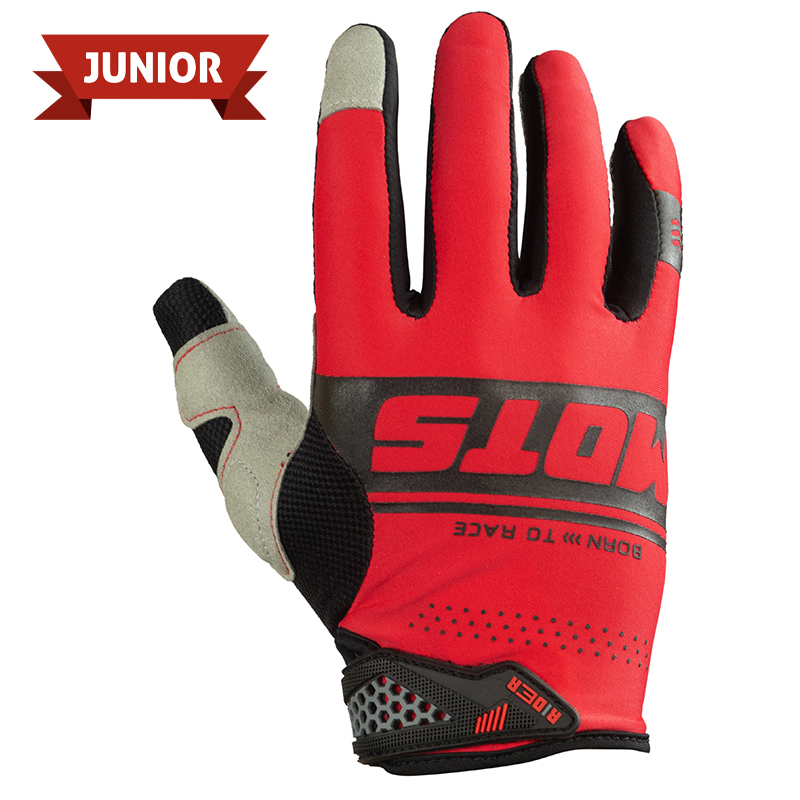 MOTS - Guanto RIDER6 Junior Rosso