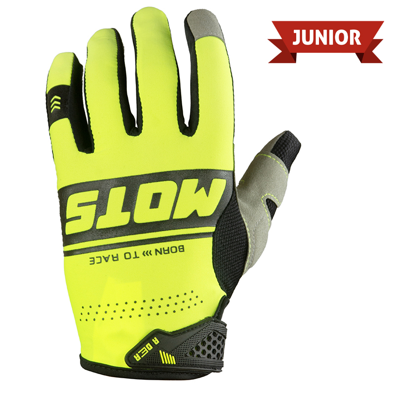 MOTS - Guanto RIDER6 Junior Giallo Fluo