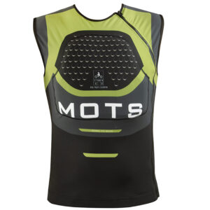 MOTS - Gilet con Protezione Schiena e Tasca Anteriore SKIN