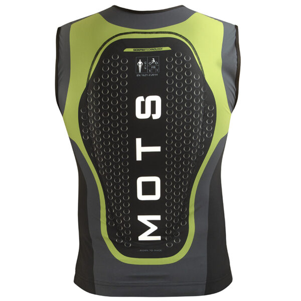MOTS - Gilet con Protezione Schiena e Tasca Anteriore SKIN