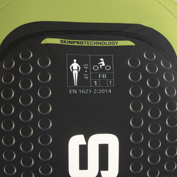 MOTS - Gilet con Protezione Schiena e Tasca Anteriore SKIN