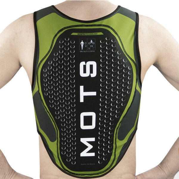 MOTS - Gilet con Protezione Schiena e Tasca Anteriore SKIN PRO AIR