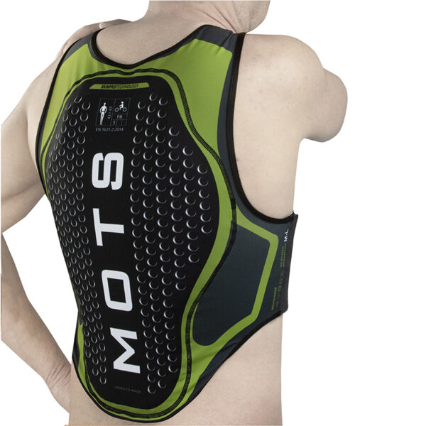 MOTS - Gilet con Protezione Schiena e Tasca Anteriore SKIN PRO AIR
