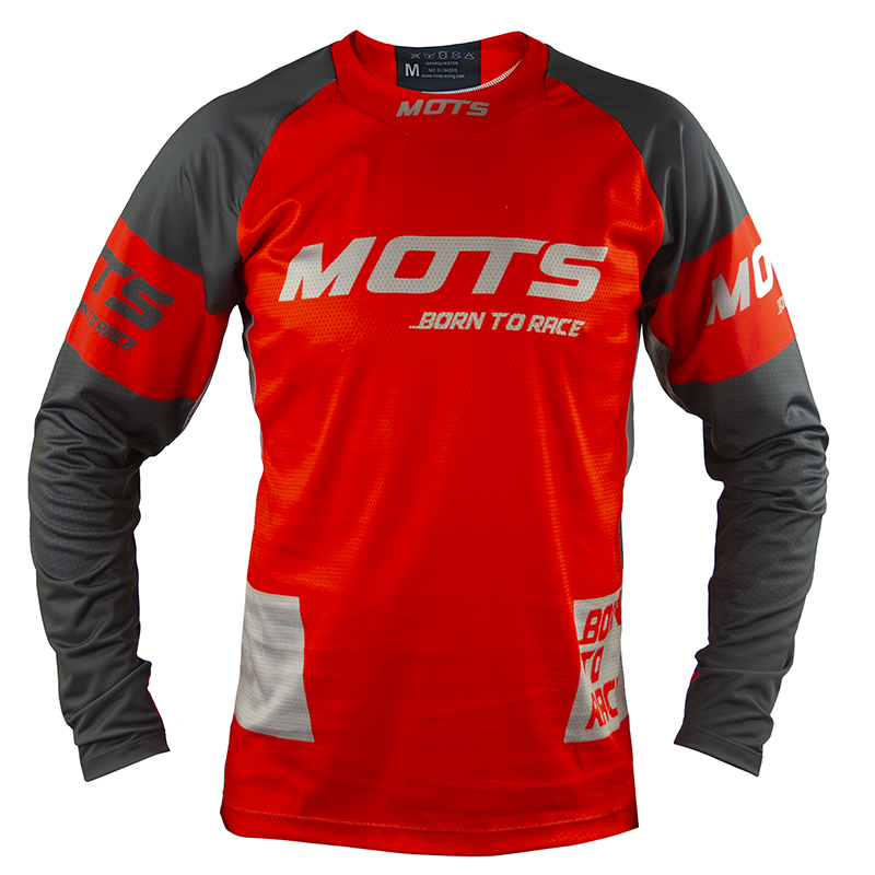 MOTS - Completo Maglia + Pantalone X-STEP Rosso