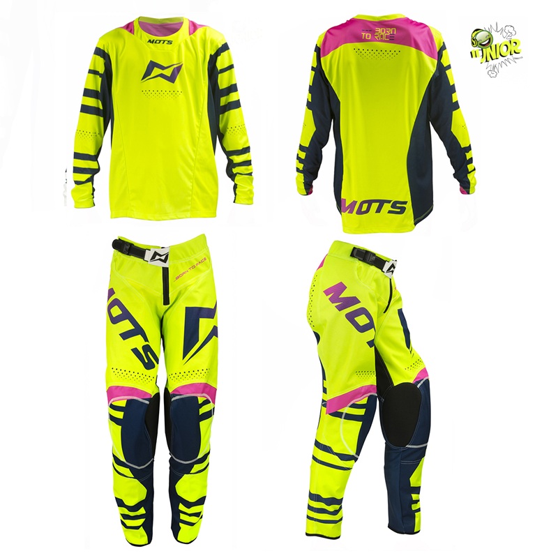MOTS - Completo Maglia + Pantalone X-RIDER Junior Giallo